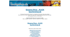 Desktop Screenshot of jackets.tauchershop.de